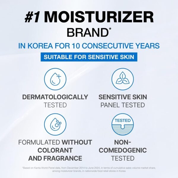Physiogel Hydrating Facial Cream Moisturizer, Provides 72 hrs of Hydration for Normal to Dry Sensitive Skin, Fragrance Free, Strengthens Skin Barrier, Face Cream for Men & Women, Ceramide, Squalane - Image 6