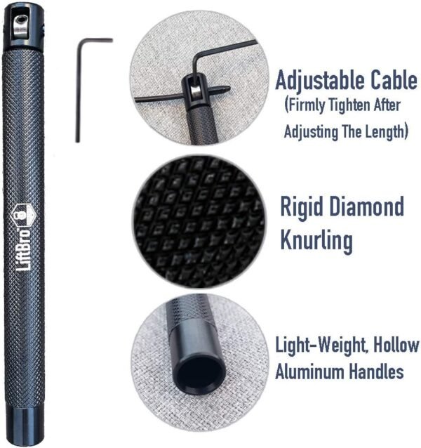 Beast Release Jump Rope v.2.0 - Adjustable Speed Rope for High Intensity Training, Cardio and Fitness - Image 4