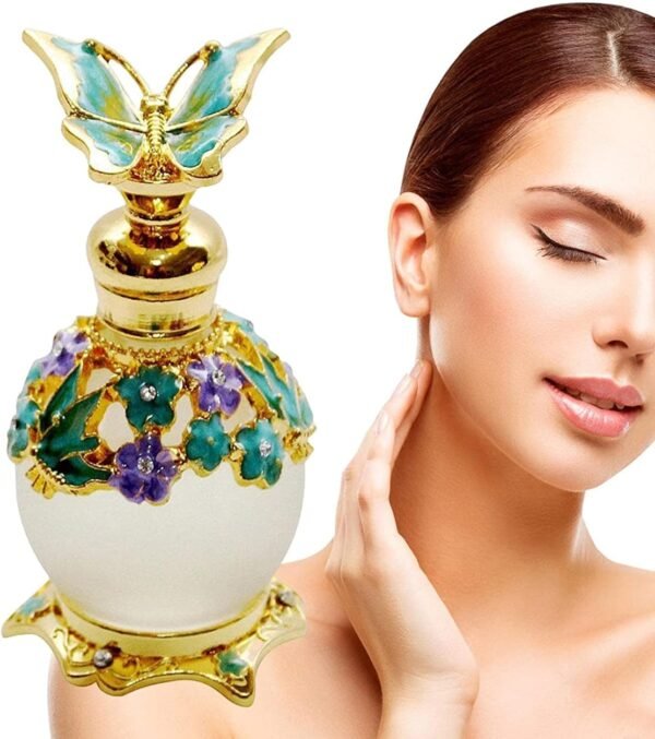 Perfume For Women, Muslim Perfume Halal Dubai Essential Oil Luxury Fragrance Long Lasting Vintage Exquisite Religious Supply - The Luxurious Scent (Green) - Image 9