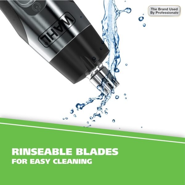 Wahl Lighted Battery Nose Hair Trimmer for Men & Women. Painless, Easy to See Nose, Ear, and Eyebrow Trimming with Built in Light, Battery Included. – Model 3023283 - Image 6