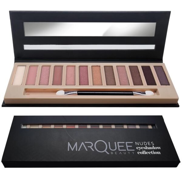 Alayna Eyeshadow Palette Makeup for Eyes 12 Colors Matte Shimmer Metallic Shadow Pallet for Professional or Personal Use + Gift Free Complimentary Cosmetic Bag Organizer Great for Every Woman & Girl - Image 6