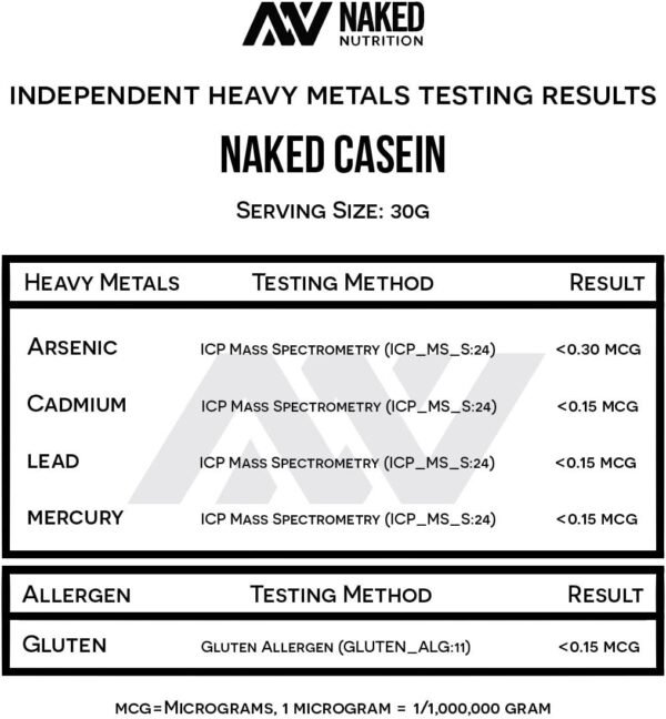Naked Casein - 1Lb Micellar Casein Protein - Bulk, Gmo-Free, Gluten Free, Soy Free, Preservative Free - Stimulate Muscle Growth - Enhance Recovery - 15 Servings - Image 6
