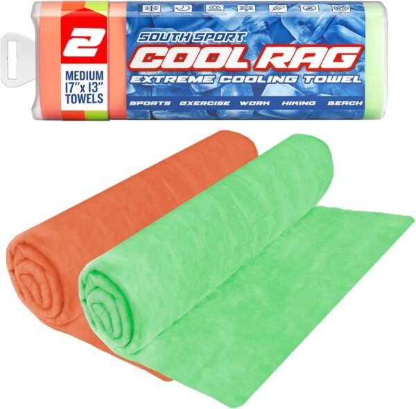 Cool RAG Extreme Cooling Towel for Heat Relief - PVA Cooling Towel for Workout, Gym, Running and for Other Outdoor Sports - Cooling Rag for Neck - Cool Towel for Quick Cooling - Image 2