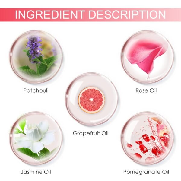 Alloura Perfume for Women, Perfume Oil for Her, Portable Perfume Oil Long Lasting Female (2 PCS) - Image 6