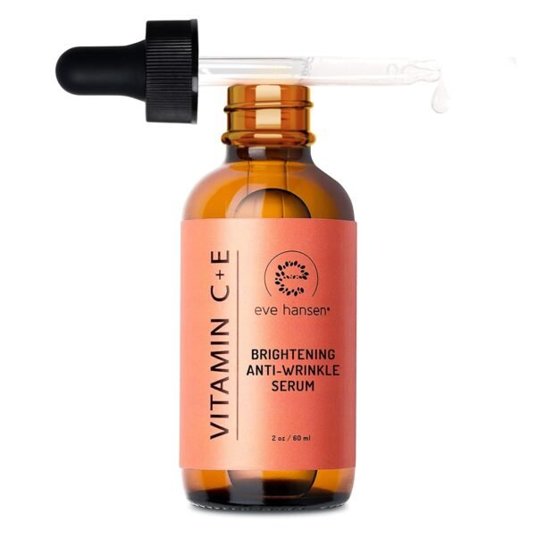Eve Hansen Vitamin C Serum for Face - Facial Serum with Hyaluronic Acid, Vitamin E and Aloe Vera 2 oz - for softer, smoother, and more refined Skin - Image 2