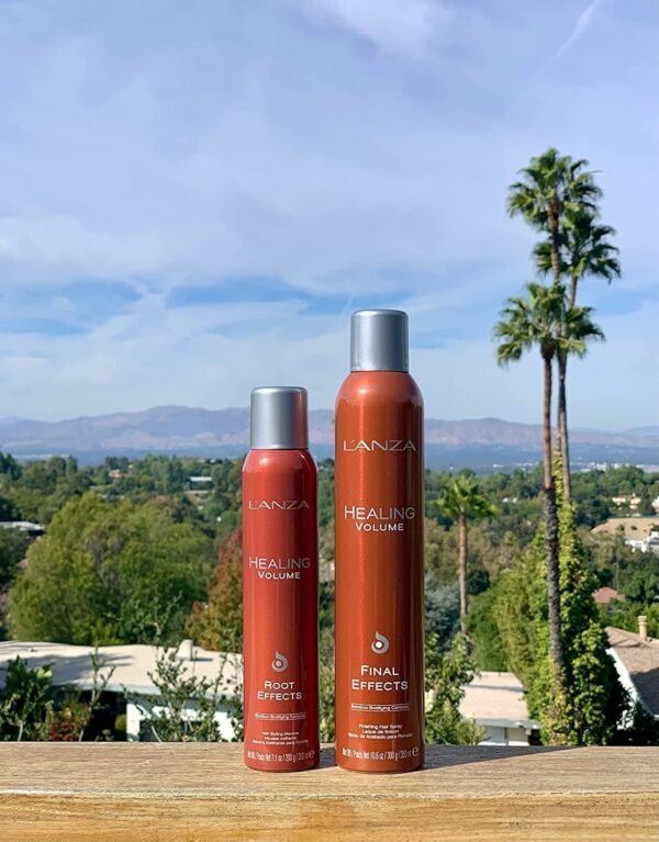 L'ANZA Healing Volume Final Effects Hair Spray with Strong Hold Effect, Boosts Shine, Volume, and Thickness for Fine and Flat Hair, Rich With Bamboo Bodifying Complex and Keratin (10.6 Fl Oz) - Image 5