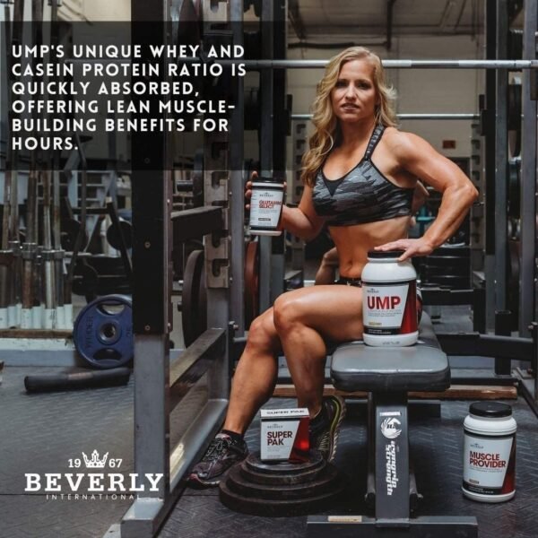 Beverly International UMP Protein Powder, Vanilla. Unique Whey-Casein Ratio Builds Lean Muscle. Easy to Digest. No Bloat. (32.8 oz) 2lb .8 oz - Image 10