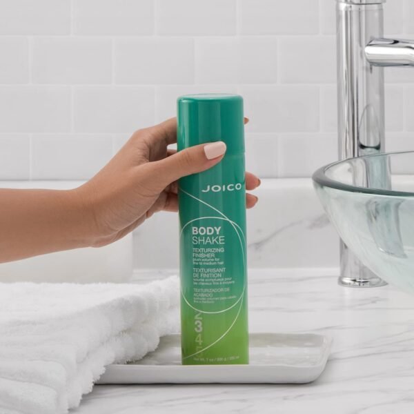 Joico Body Shake Texturizing Finisher | For Fine to Medium Hair | Long-Lasting Volume & Fullness | Thermal Heat & Humidity Protection | Control Frizz | Pollution & UV Protection | Paraben Free - Image 5
