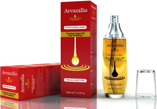 Arvazallia Argan Oil for Hair Treatment Leave in Treatment & Conditioner - Image 4