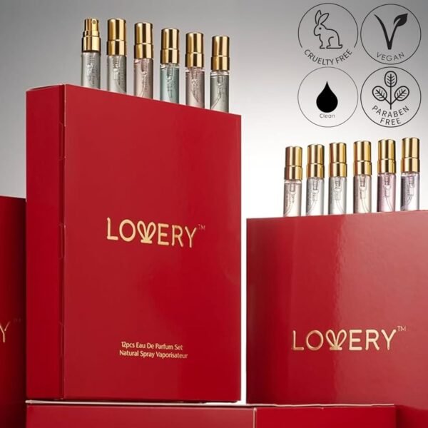Valentines Gifts for Women, Perfume Sampler for Women, 12pc Perfumes for Women and Men, Fragrance Sets, Floral Perfume Samplers for Travel - Birthday Gifts for Women, Gifts for Mom from Daughter - Image 6