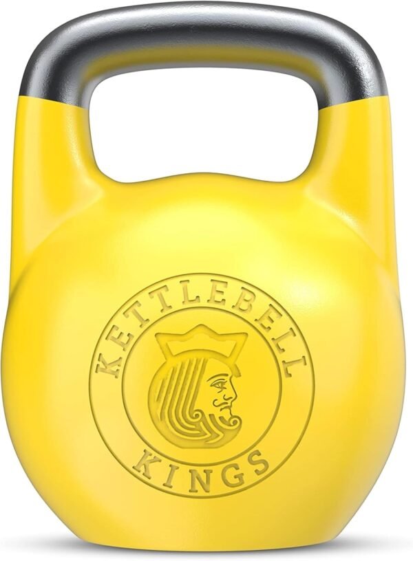 Kettlebell Kings Competition Kettlebells Weight (33mm handle) 4-32 KG | Hand weights Workout Gym Equipment & Strength training sets for Women & Men | Weights set for Home Gym - Image 2