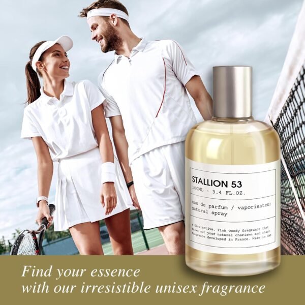 Stallion 53 For Unisex 3.4 oz EDP Spray Eau de Parfum - Gift Set Pack with Scented Soy Candle and Empty Travel Perfume Atomizer - Image 6
