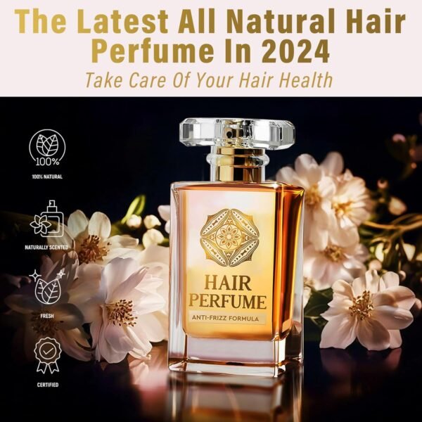 Hair Perfume, Hair Oil and Perfume 2 in 1 Hair Perfume for Women, Hair Care Perfume with Non-Irritating Ingredients and Long-Lasting Fragrance for Dry Damaged Hair - Image 8