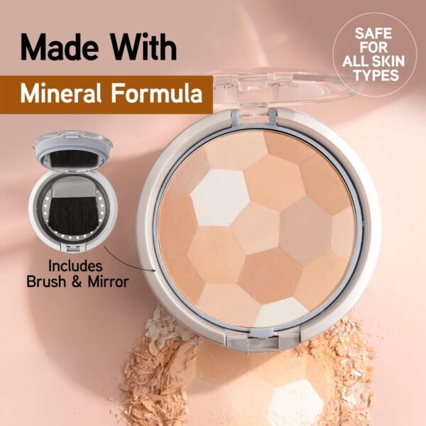 Physicians Formula Setting Powder Palette Multi-Colored Pressed Finishing Powder Translucent, Natural Coverage, Dermatologist Tested, Clinicially Tested - Image 5