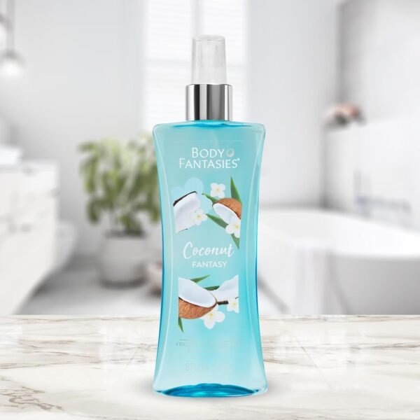 Body Fantasies Coconut Fantasy for Women - 8 oz Body Spray - Image 7