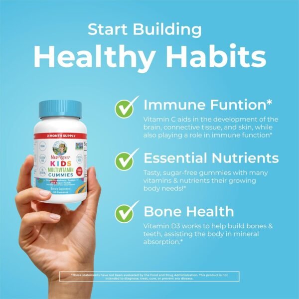 MaryRuth's Multivitamin and Probiotic Gummies (Strawberry) for Kids | Clean Label Project Verified® | Vitamins for Gut Health, Immunity, & Overall Wellness | Vegan, Non-GMO, Gluten Free - Image 5