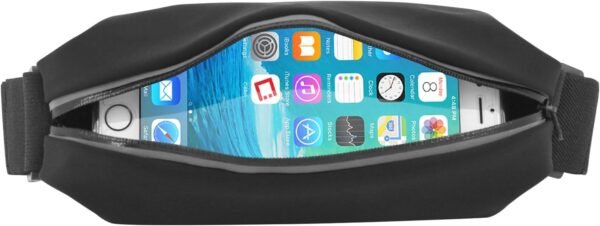 Cellet Waistband Phone Pouch, Sports Belt Waist Band Case, Fanny Pack, Jogging, Money Belt Compatible for iPhones, Samsung Galaxy Smartphones, Google Pixel, Moto - Image 7
