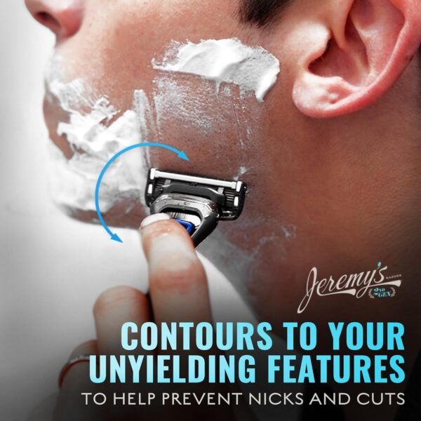Precision 5 Blade (1 Razor 4 Cartridges) and Shaving Cream Bundle - Image 10