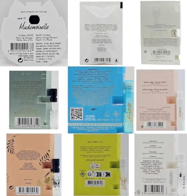 Women's Designer Fragrance Sampler Set - Luxury High End Perfume Vial Sample Most Popular (12 Random Samples) - Image 4