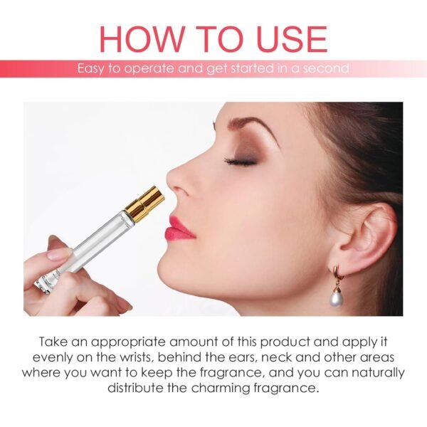 Alloura Perfume for Women, Perfume Oil for Her, Portable Perfume Oil Long Lasting Female (2 PCS) - Image 4