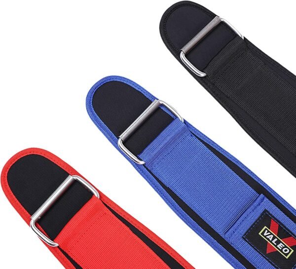 Weight Lifting Belt, Blue 31 Inch to 50 Inch of Round Waist Adjustable Waist Belt for Weightlifting, Sports and Exercise - Image 7