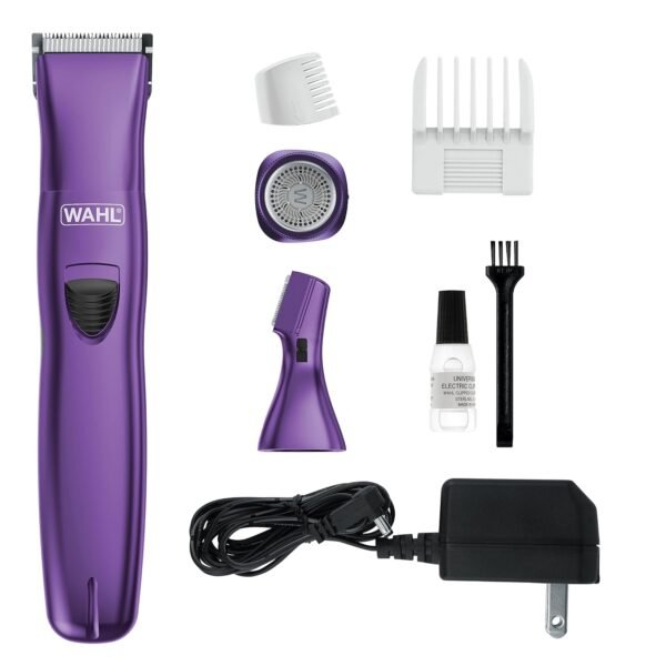 Wahl Pure Confidence Rechargeable Electric Trimmer, Shaver, & Detailer for Smooth Shaving & Trimming of The Face, Underarm, Eyebrows, & Bikini Areas – Model 9865-100 - Image 2
