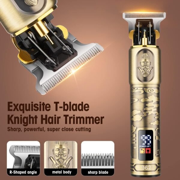 Suttik Electric Razor Foil Shavers Hair Clippers for Men, Beard Trimmer and Electric Shaver for Men Face with Replacement Blade, Waterproof - Image 3