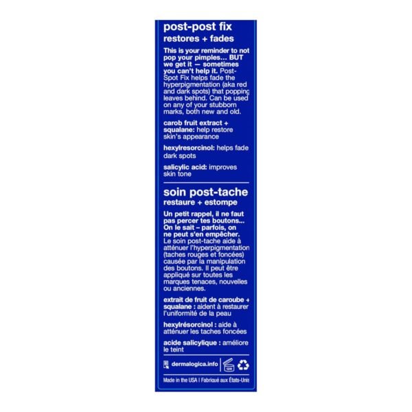 Dermalogica Clear Start Post-Breakout Fix, Acne Dark Spot Treatment with Salicylic Acid, Squalene & Hexylresorcinol, Fade + Brighten Acne Marks - Image 4