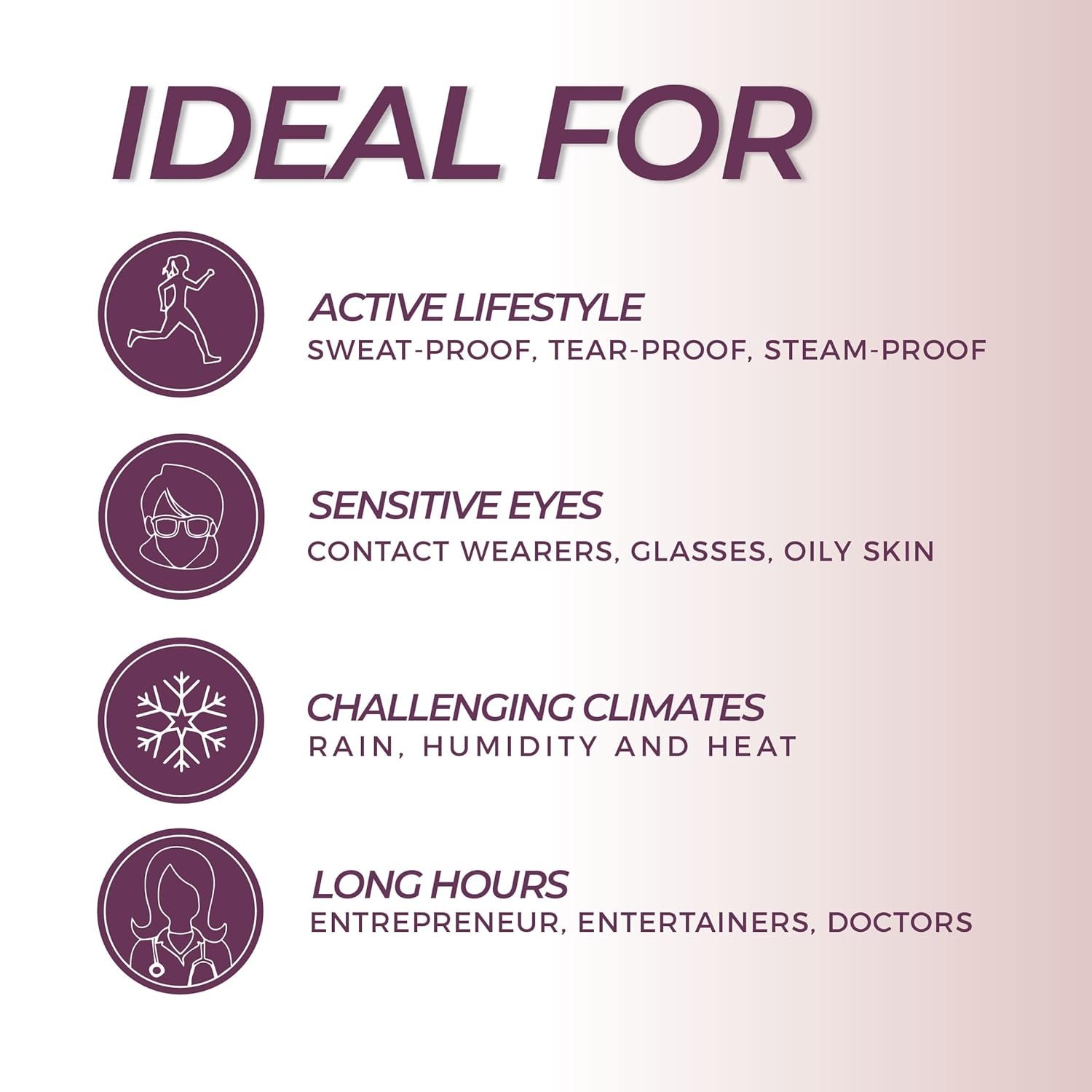 Blinc Amplified Tubing Mascara, Ultra-Longwearing Washable, Soft-Glam Volumizing, Lengthening and Defining, Gluten & Cruelty Free, Black, 9mL / 0.30 Fl. OZ - Image 10