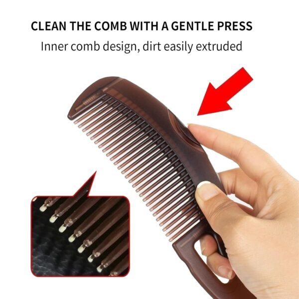 Dandruff Comb Energy Massage Comb Hair Dressing Comb Healthier Scalp and Better Hair Quality Removal of Dandruff and Dirtfor Women Men - Image 3