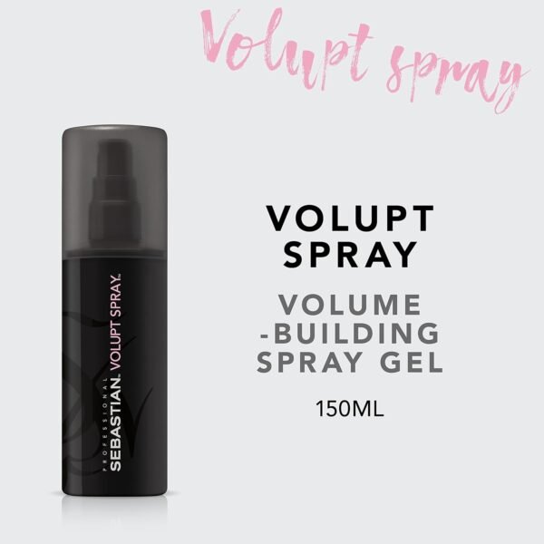 Sebastian Volupt Spray, Volume-Building Spray Gel, 5.07 fl oz (Packaging may vary ) - Image 3