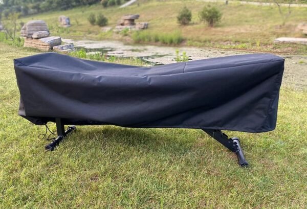 Mini Lustrous Weight Bench Cover, Adjustable Exercise Workout Bench Cover, Waterproof 600D Oxford Fabric for Indoor and Outdoor Use, 50" L x 23" W x 17" H（Black） - Image 8