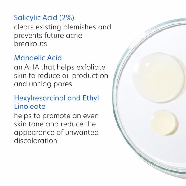 PCA SKIN Acne Gel, Acne Spot Treatment, 2% Salicylic Acid Serum, Anti Acne Serum, Evens Skin Tone, 1 fl oz Pump - Image 5