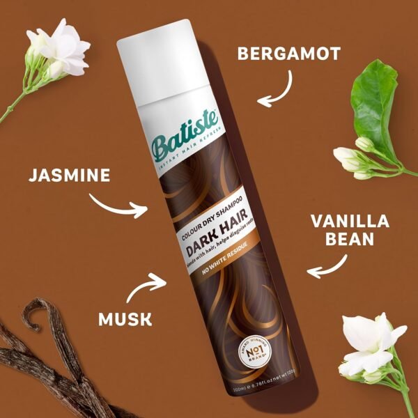 Batiste Dry Shampoo for Dark Hair, 3.81 oz - Image 5