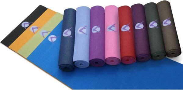 AURORAE Classic/Printed Extra Thick and Long Yoga Mat. Slip Free Rosin included - Image 7