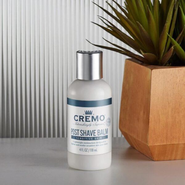 Cremo Sensitive Post Shave Balm, Soothes, And Protects Skin From Shaving Irritation, Dryness and Razor Burn, 4 Fluid Ounces - Image 5