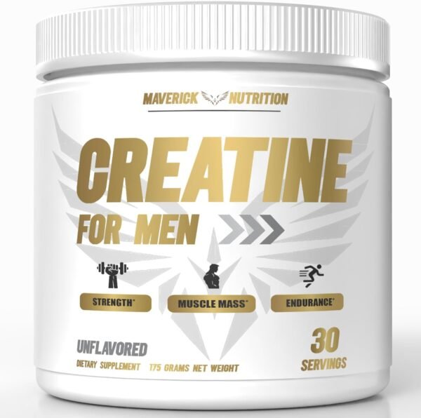 Creatine for Men - Creatine Powder for Men - Muscle Builder for Men - Creatine - Creatine Monohydrate - Creatine Powder - Creatine Monohydrate Powder - Creatine Monohydrate for Men - 30 Servings - Image 2