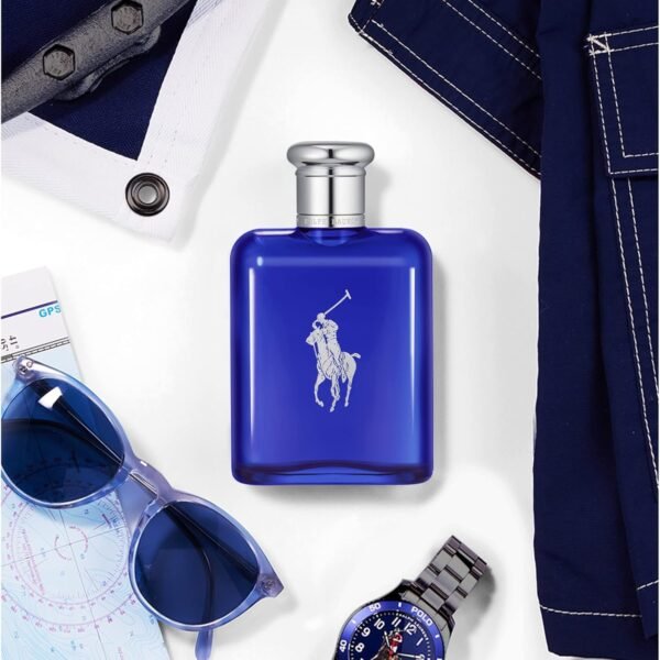 RALPH LAUREN FRAGRANCES - Polo Blue - Eau de Toilette - Men's Cologne - Refillable Cologne Set - With Citrus, Sage, and Suede - 2.5 Fl Oz Bottle & 5.1 Fl Oz Refill - Image 5