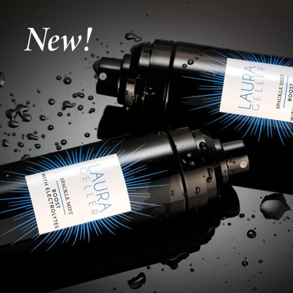 LAURA GELLER NEW YORK Spackle Mist Boost Setting Spray with Electrolytes - Long-Lasting Makeup Spray with Blue Light Protection - Dewy Skin Makeup Setting Spray - Image 3