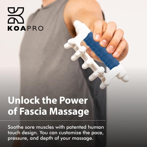 KOAPRO Fascia Massage Tool Blaster for Cellulite, Muscle Knots, Trigger Points - All-in-One Full Body Myofascial Release Tool, Facia Blaster, Targeted Tension Relief, Effective Back and Neck Massager - Image 4