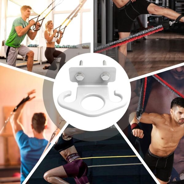 Ultimate Resistance Band Anchor with Wall Mount for Home Gym Accessories - No More Workout Room Clutter - Image 9