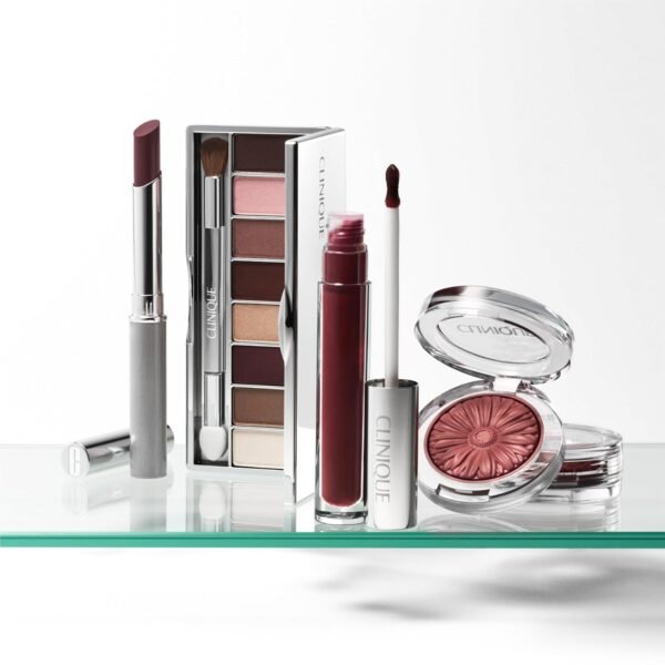 Clinique All About Shadow Eye Shadow Palette, 8 Silky + Buildable Shades | Safe For Sensitive Eyes - Image 6