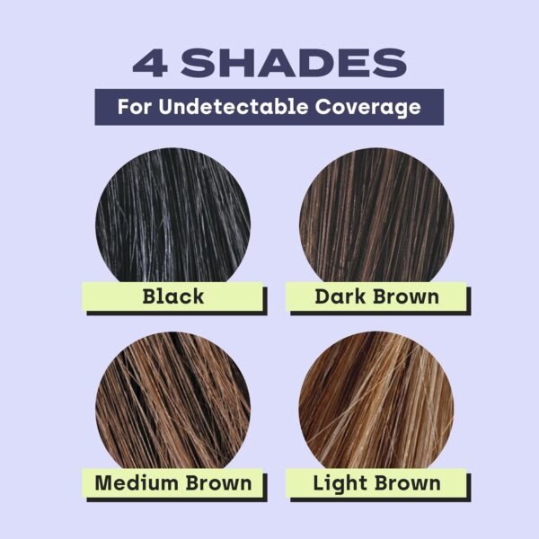 Toppik Colored Hair Thickener, Temporary Hair Color Spray for Root Touchup with Hair Thickening Fibers, 5.1 oz - Image 7