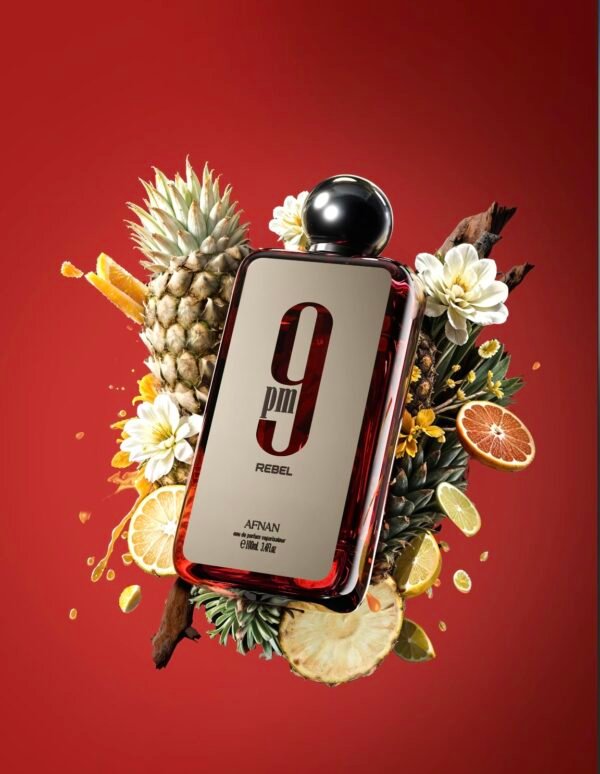 Afnan 9 PM Rebel Unisex Eau De Parfum, 3.4 Fl. Oz - Image 5