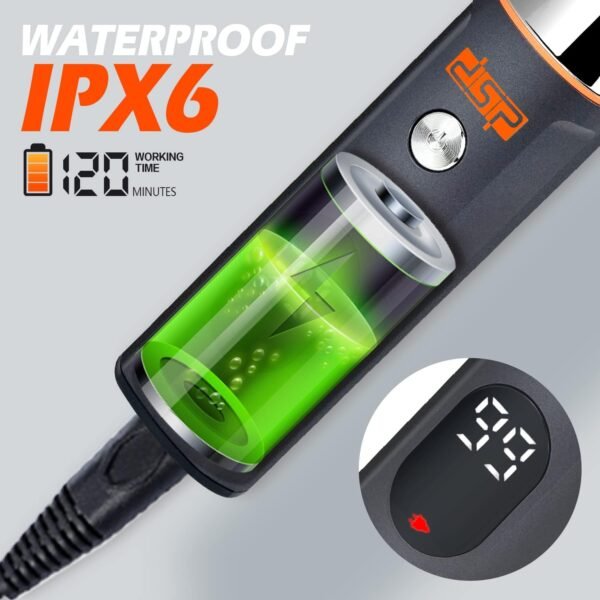 DSP® Beard Trimmer Rechargeable Body Grooming Sets Facial Hair Shaver for Nose Ear Public Hair Cutting Machine IPX7 Waterproof - Image 3