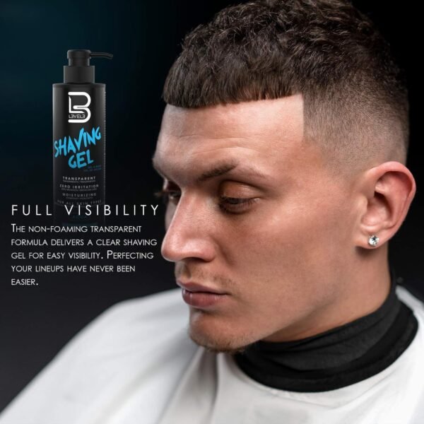 Level 3 Shaving Gel - Straight Razor Shave Gel - Non-Irritating - Refreshing Smell L3 - No Hot Towel Necessary - Level Three Razor Gel - Image 4