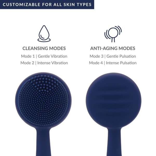 PMD Clean - Smart Facial Cleansing Device with Silicone Brush & Anti-Aging Massager - Image 10