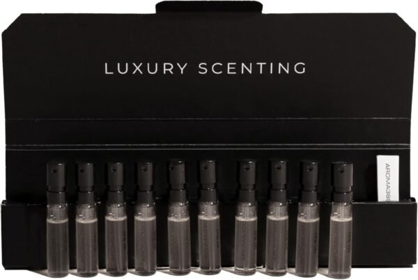 Aroma360 Essential Oil Scent Top 10 Luxury Hotel Inspired Scent Sampler Pack Indulge in Signature Scents Inspired by Iconic Destinations and Brands 10 Exquisite Blends in 1.7mL - Image 2