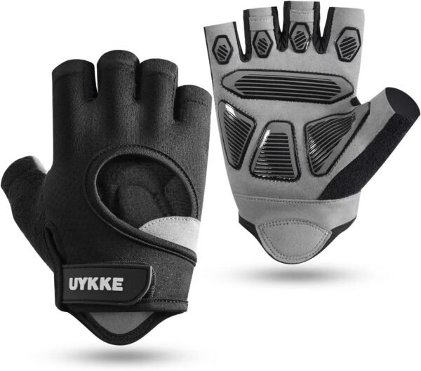 Workout Gloves for Men and Women, Exercise Gloves for Weight Lifting, Cycling, Gym, Training, Breathable and Snug Fit - Image 2