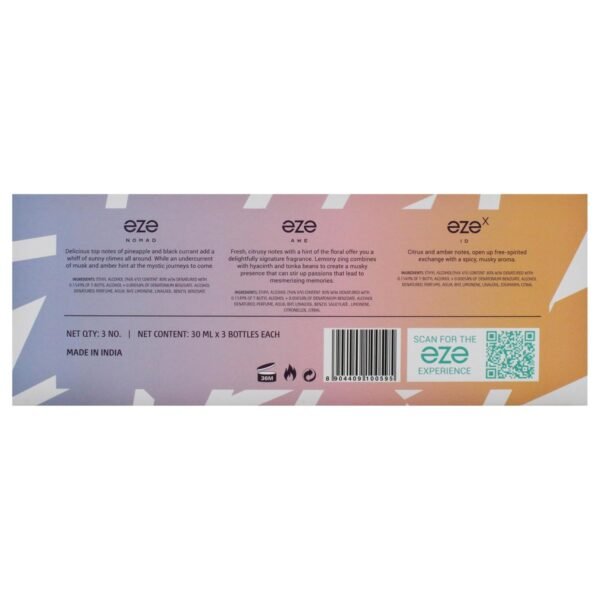 Eze for Unisex - 3 Pc Gift Set 1oz Awe EDP Spray, 1oz Nomade EDP Spray, 1oz Id EDP Spray - Image 6